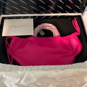 BRAND NEW | Brandon Blackwood | Haughton Tote | Hot Pink Leather